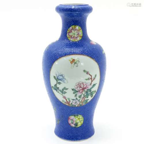 A Chinese Famille Rose Vase