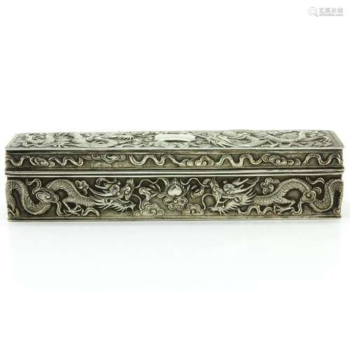 A Chinese Silver Box