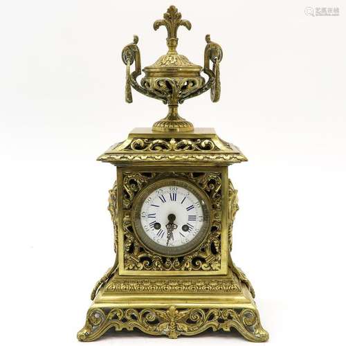 A 19th Century Bronze Pendule