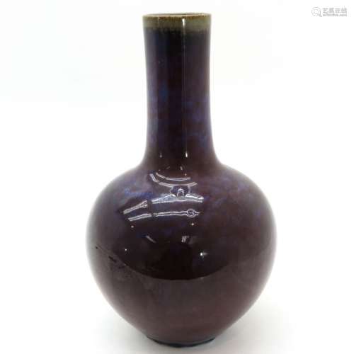 A Large Sang de Boeuf Tianqiu Ping Vase