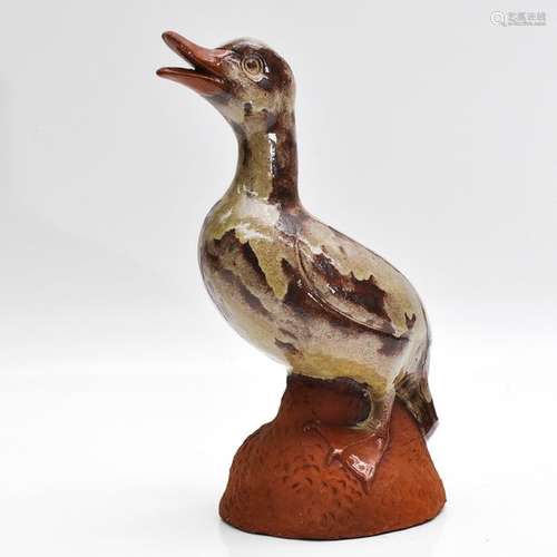 A Tjipke Visser Duck Sculpture 1918