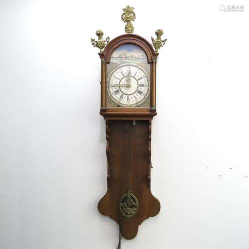 A Dutch Hanging Clock