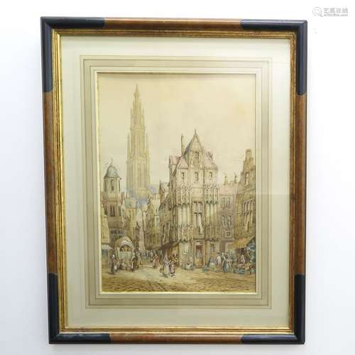 A Water Color Signed H. Schafer