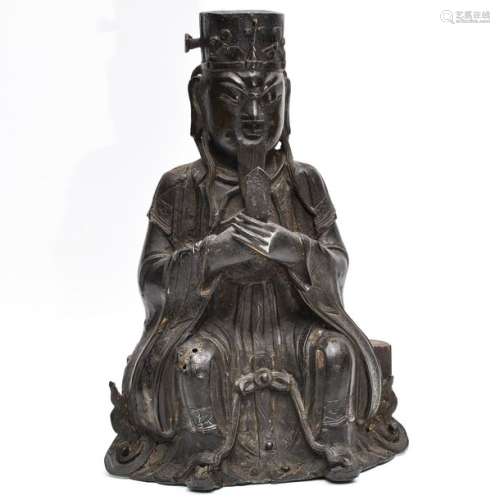A Chinese Bronze Ming Sculpture
