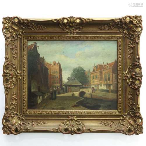 An Oil on Panel Signed G. Mertens