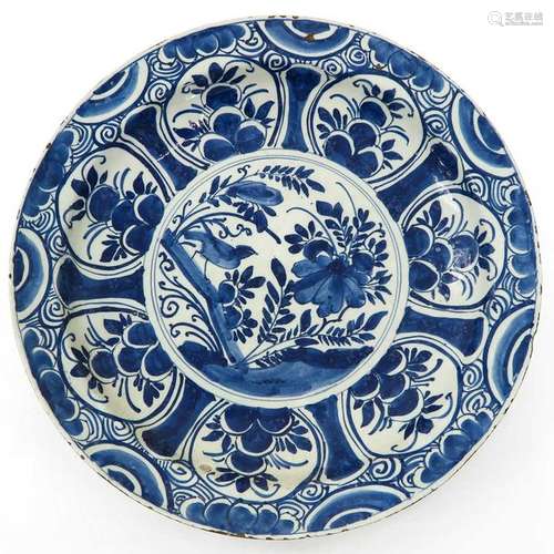 An Antique Delft Dish