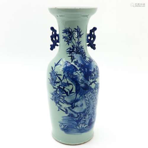 A Chinese Blue and White Vase