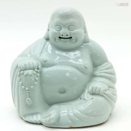 A Chinese Blanc de Chine Buddha Sculpture