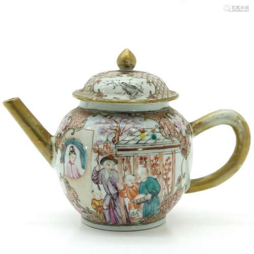 A Chinese Famille Rose Teapot