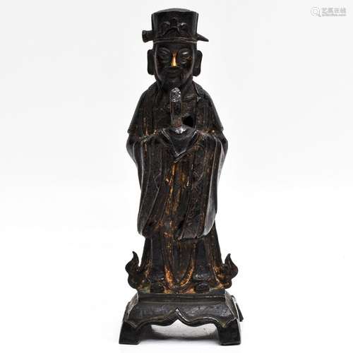 A Chinese Bronze Ming Sculpture