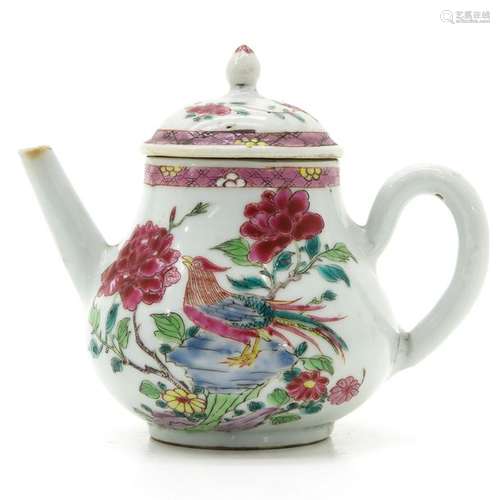 A Chinese Famille Rose Teapot