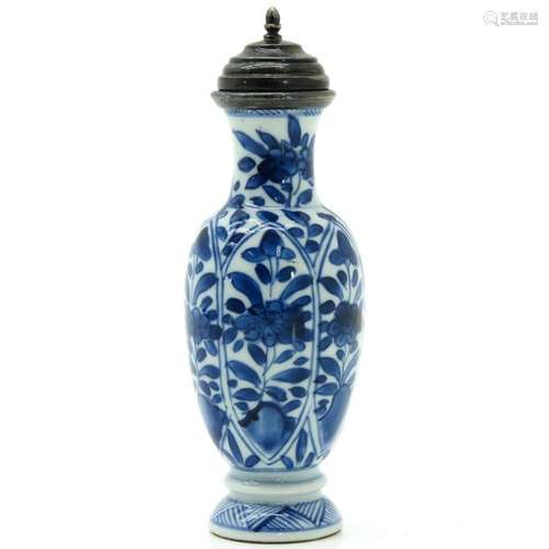 A Chinese Blue and White Miniature Vase