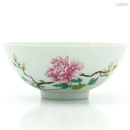 A Chinese Famille Rose Bowl