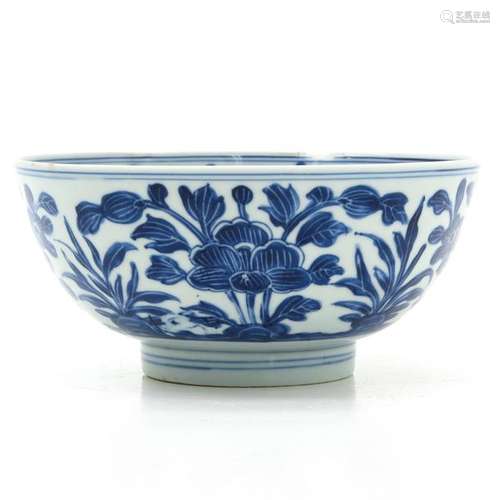 A Chinese Blue and White Bowl