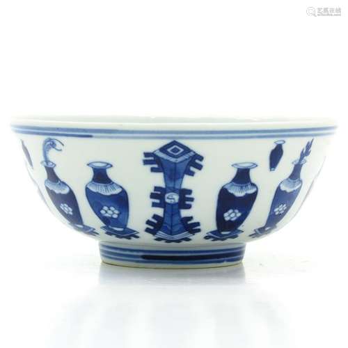 A Chinese Blue and White Bowl