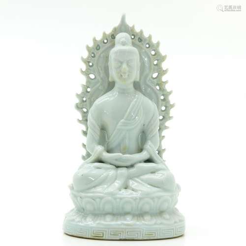 A Chinese Celadon Buddha