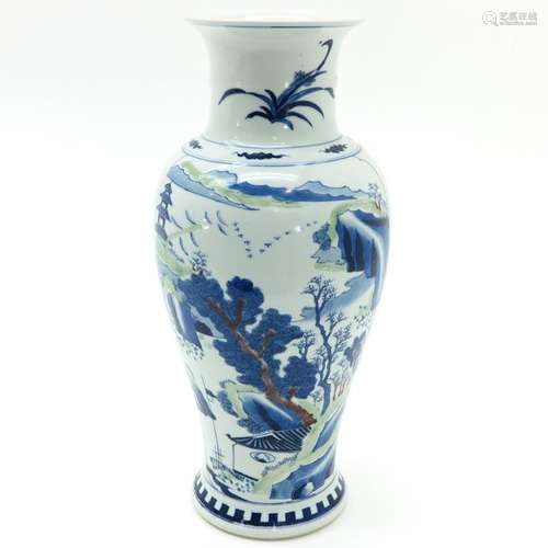 A Chinese Doucai Vase