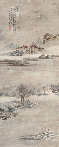 吴源石湖图