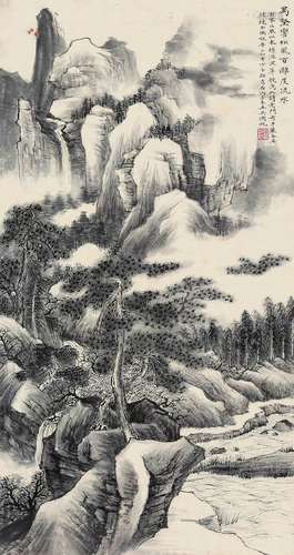 吴湖帆 山水