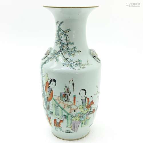 A Chinese Famille Rose Vase