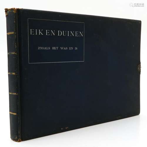 A Book Titled Eik en Duinen