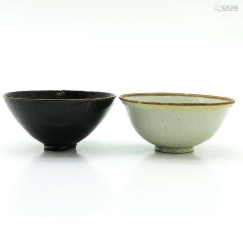 Two Chinese Tea Bowls