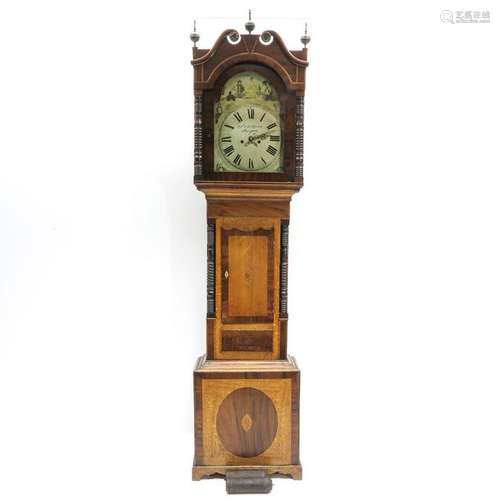 An English Standing Clock Circa 1800