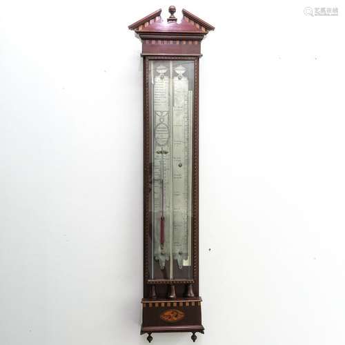 A Barometer Signed Cetti & Caminada Circa 1800