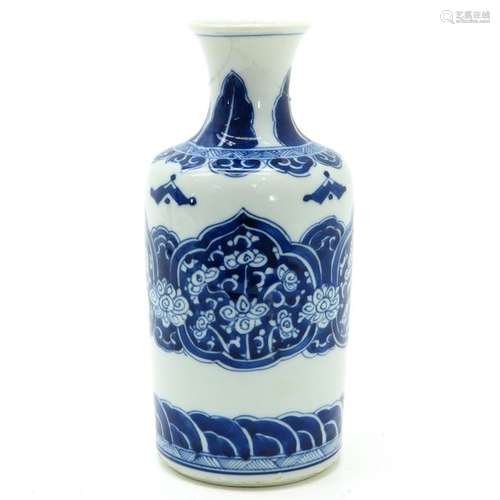 A Chinese Blue and White Vase