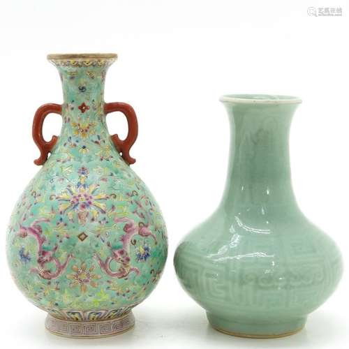 Two Chinese Vases