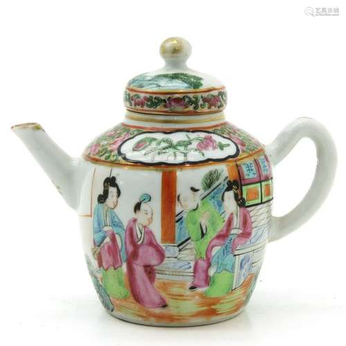 A Chinese Cantonese Teapot