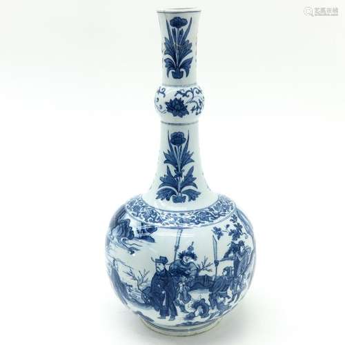 A Chinese Blue and White Vase