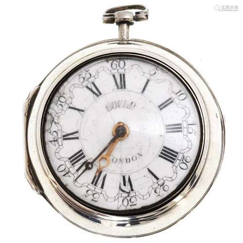 A Silver 18th Century Pocket Watch