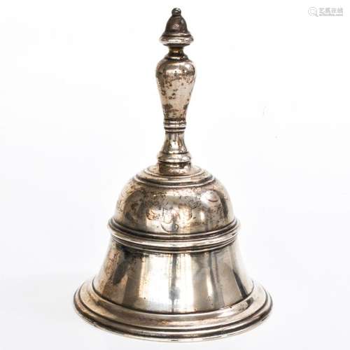 A Very Rare 18th Century Dutch Silver Bell