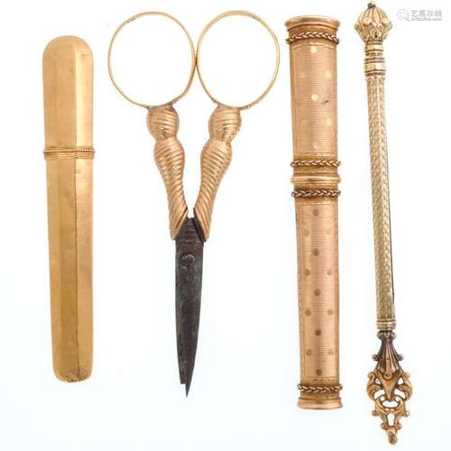 A Diverse Collection of 19th Century Sewing Utensi…