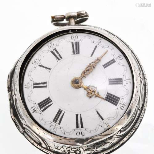 An 18th Century Silver Pocket watch