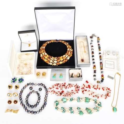 A Diverse Collection of Costume Jewelry