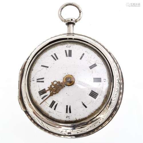 An 18th Century Silver Pocket watch