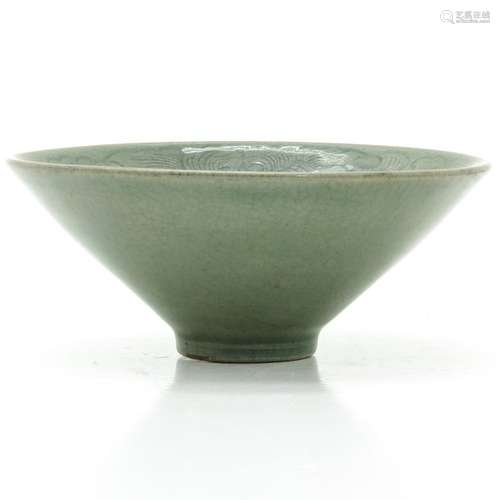 A Korean Celadon Glazed Bowl