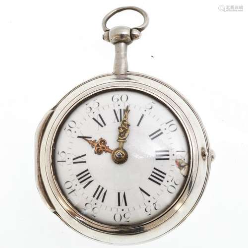 An English Silver Pocket Watch