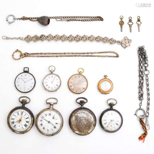 A Diverse Collection of Pocket Watches