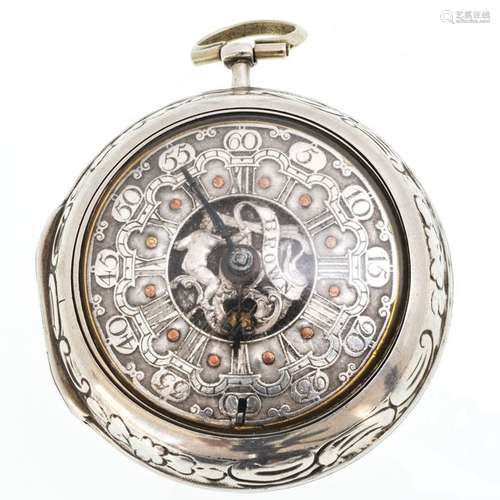 An 18th Century Silver Pocket watch