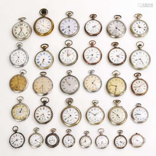 A Diverse Collection of Pocket Watches