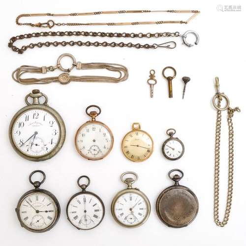 A Diverse Collection of Pocket Watches