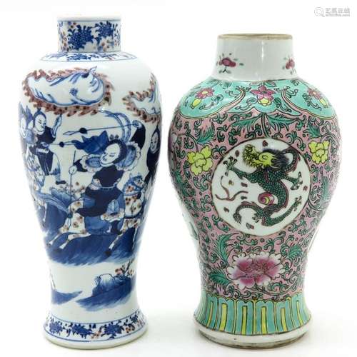 Two Chinese Vases