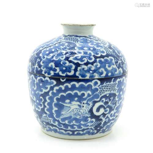 A Chinese Blue and White Bowl with Cover