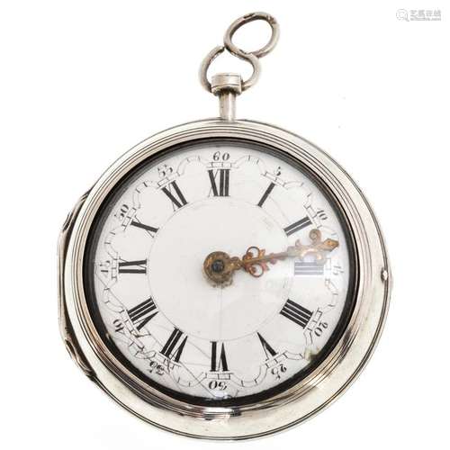 An 18th Century Silver Pocket watch