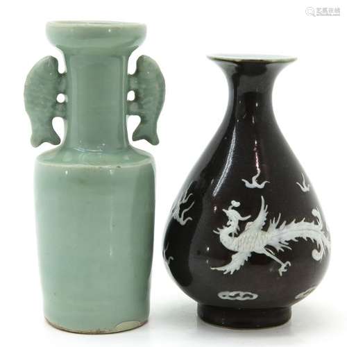 Two Chinese Vases