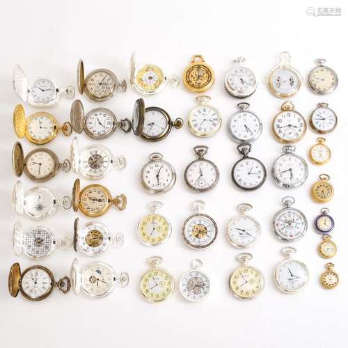 A Collection of Pocket Watches