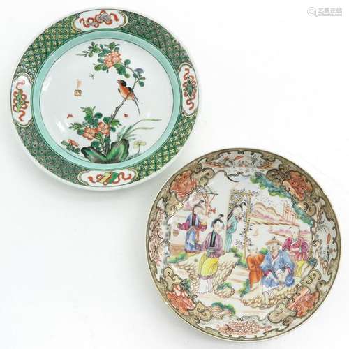 Two Chinese Plates